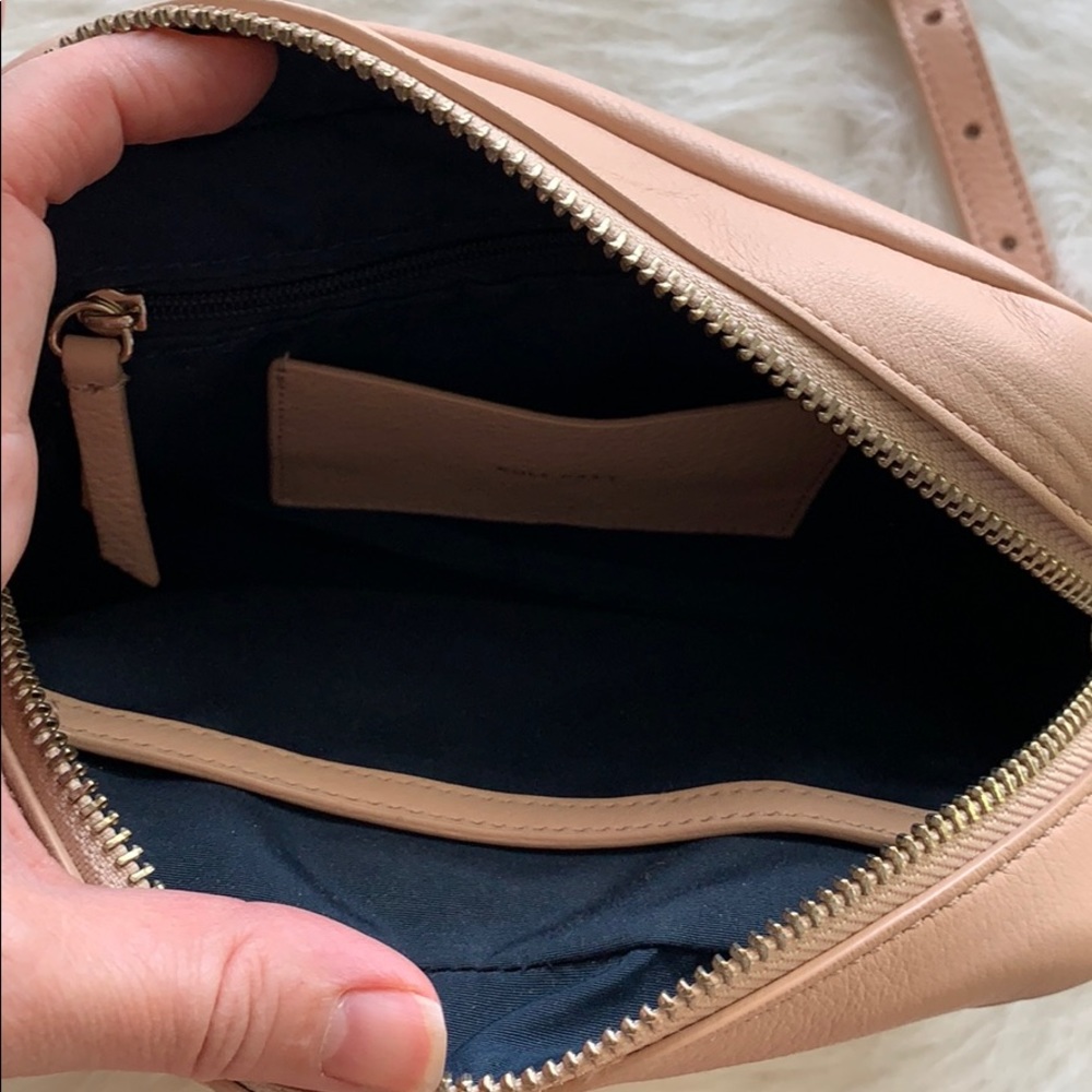 Cole Hann pink pebbled leather mini crossbody bag - Picture 9 of 14